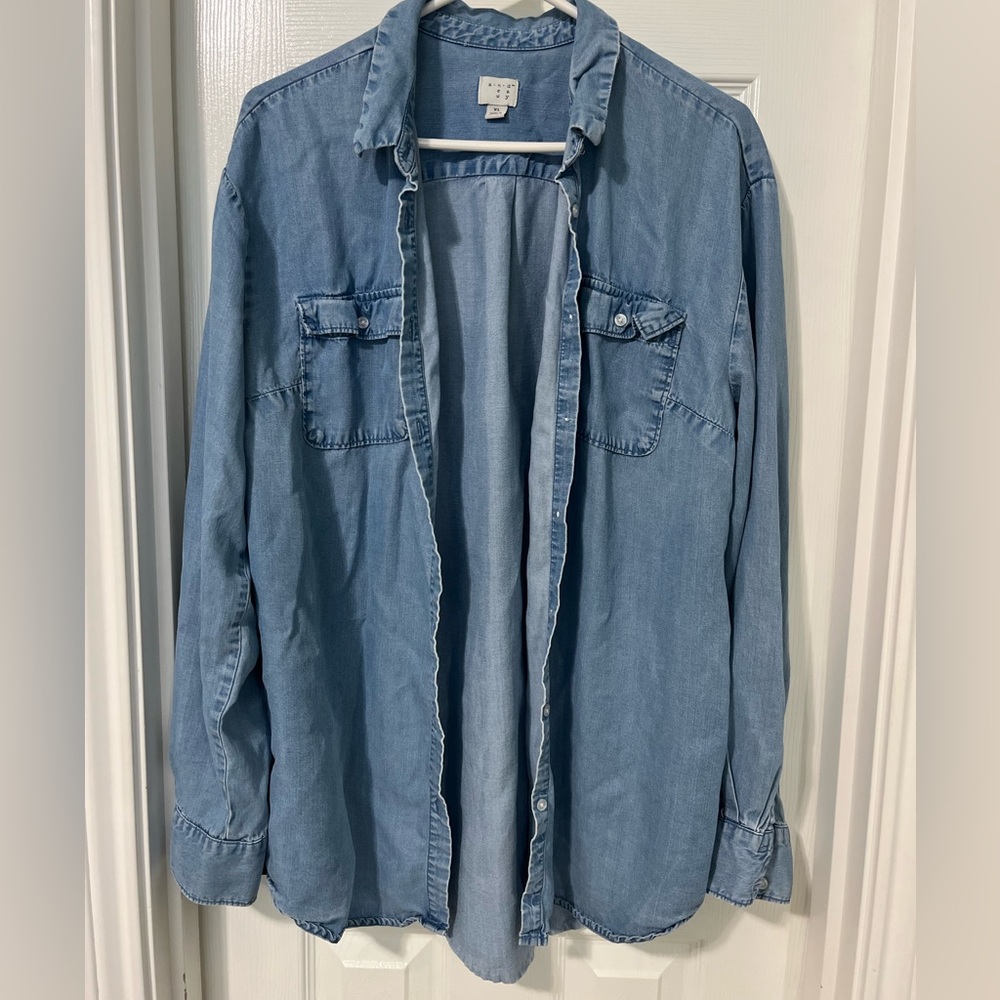 A new day chambray top